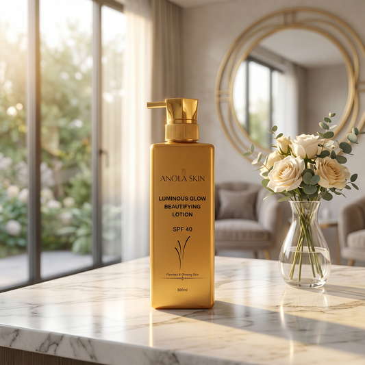 Luminous Glow Beautifying lotion